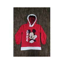Çello Mello Gez Boy Kız Kapüşonlu Sweatshirt Kırmızı Kırmızı