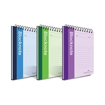 Faber-castell Canlı Renk Spiralli Bloknot A4 Çizgili 80 Yaprak 5075000409