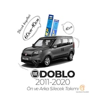 Fiat Doblo Ön Arka Sileceği Seti (2011-2021) RBW