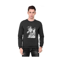 Anime One Punch Man Baskılı Füme Antrasit Erkek Sweatshirt (528991792) Anime One Punch Man Baskılı Füme Antrasit Erkek Sweatshirt (528991792)