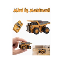 2.4ghz 1:64 Uzaktan Kumandalı Metal Kasa Full Fonksiyon Şarjlı Minik Kamyon 8 Cm Çok Renkli