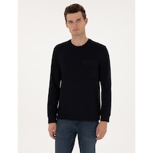 Pierre Cardin Erkek Lacivert Sweatshirt 50315760-vr033 Lacivert