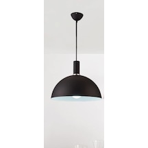 Rys Retro Metal Siyah Dekoratif Rustik Kafe Mutfak Sarkıt Avize Çap 40 Cm-rys9043 Beyaz