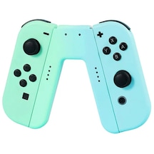 Immori-oyun Denetleyicisi Sol Ve Sağ Şarj Yuvası Kavrama V-şekilli Gamepad Şarj Standı Nintendo Anahtarı/anahtarı Oled Joy-con Kolu