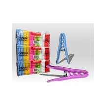 Plastik Orkide Mandal 144 Parça Bx40 Renkli