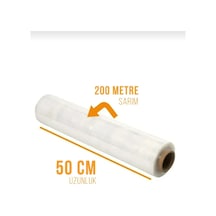 Rulo Palet Sarma Strech 220 Metre Şeffaf 40 X 2000