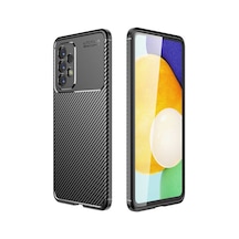 Mobilteam Galaxy Uyumlu A53 5g Kılıf Negro Silikon Kapak - Siyah Siyah