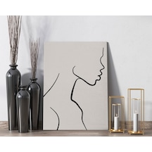 Bk Home Side Woman Tasarımlı Kanvas Tablo 50X70Cm-1