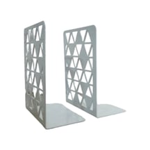 2' li Metal Kitap Tutacağı Beyaz - Hediyelik (2 Adet)