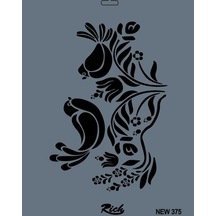 Rich Stencil Boyama Şablonu 25X35 Cm. New-375