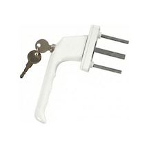 Pvc Kilitli Pencere Kolu - Beyaz