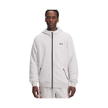 Under Armour Ua Unstoppable Flc Txtr Fz Erkek Günlük Ceket 6003869-110 Beyaz Beyaz