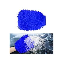Premium Yumuşak Mikrofiber Yıkama Eldiveni, Çift Taraflı Ve Çizilmez 256