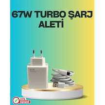 67 Watt Type C Turbo Şarj Seti
