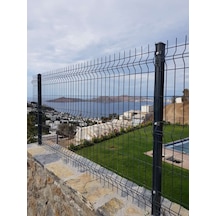 100'lük Panel Çit Takım 20 Mt + 1 Direk Avantaj Paket - Antrasit Gri