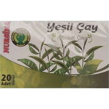 Nursima Yeşil Çay Bitkisel Süzen Poşet Çay 20'li