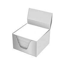 KÜPBLOK NOT 9X9 CM 1.HM BEYAZ KAĞIT 80GR 500LÜ PAKET 4 adet