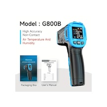 Topshop1 Aicevoos G800b Yüksek Hassasiyetli Temassız Dijital Kızılötesi Termometre Endüstriyel Mutfak Pişirme