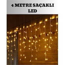 4 Metre Şelale Led Işık Perdesi Dekoratif Diğer
