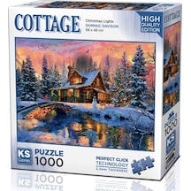 Ks Games 1000 Parça Noel Işıkları Puzzle