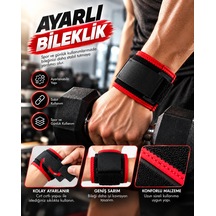Bileği Kavrayan Ayarlı Bileklik Geniş Bantlı Cırt Cırtlı Rahat Kullanım