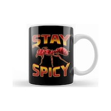 Funny Stay Spicy Fire Ants Cute Insect Pun Kupa Bardak Porselen Karışık