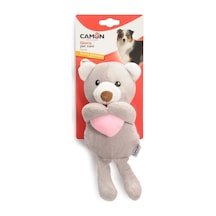 Camon Gıcırtılı Peluş Karma Köpek Oyuncağı: Eğlenceli Tavşan Ve Ayı 30 Cm