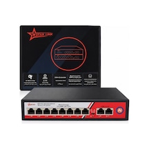 Star-link Stl-1008 120w 10/100 Mbps 8 Port Metal Kasa Poe Switch