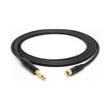 Rca To 6.3 Mm Mono Kablo 1.5 Metre