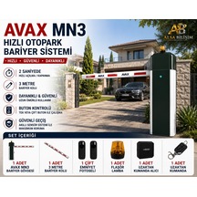 Avax Als Mn3 3 Metre Hızlı Otopark Bariyer Sistemi