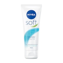 Soft Krem 75 Ml, Nemlendirici Bakım Kremi, Yüz, Vücut, El, Jojoba Yağı Ve E Vitamini İle Cilt Bakımı, Anında Emi