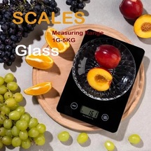 Fastbuy Challenger Siyah 6 Birimli Mutfak Terazisi, Lcd Ekranlı, Soyucu Fonksiyonlu Pil Dışı Siyah