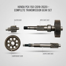 Honda Pcx 150 Şanzıman Dişlisi /şanzıman Dişli Seti 2018-2020 Uyumlu Moto Eay