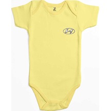 Zepplin Giyim Hyundai Logo Sarı Bebek Body Zıbın
