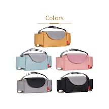 Didadodo Xindoker Su Geçirmez Bebek Bezi Çantası - Çok Amaçlı Sırt Çantası Gri Gri