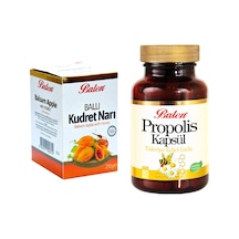 Balen Ballı Kudret Narı Macunu 210 G + Propolis Kapsül Takviye Edici Gıda 80 Kapsül