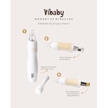Tgm Baby Vibaby Elektrikli Diş Fırçası Adım 1 - Ultra Premium Silikon - 6-48 Ay - Premium Silikon