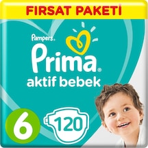 Prima Bebek Bezi 6 Beden Fırsat Paketi 3 x 40 120 Adet