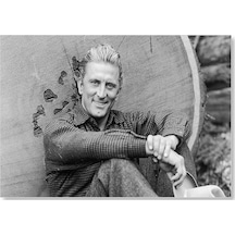 Cakasepetim Kirk Douglas Ahşap Mdf Tablo