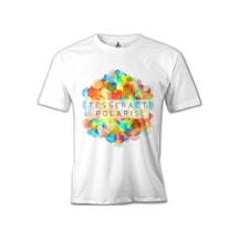Tesseract - Polaris Beyaz Erkek Tshirt Tesseract - Polaris Beyaz Erkek Tshirt