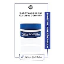 Ac Class Professional Aqua Hair Wax Mavi Power 150 Ml - Ekstra Güçlü Tutuş & Canlı Görünüm