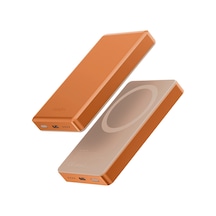 Energea Alupac 10k 10.000 Mah 20w Type-c Ve 15w Kablosuz Şarj Çıkışlı Pd Hızlı Şarj Magsafe Powerbank Siyah