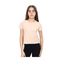 Toontoy Kids Toontoy Kız Çocuk Tişört Bej