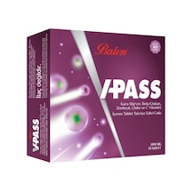 Balen V-Pass Kara Mürver Beta Glukan Zerdeçal Çinko ve C Vitam