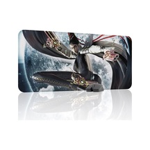 Bayonetta Kaymaz Dikişli Kauçuk Oyuncu Mousepad V1 - 90x40 Xxl Gaming Mouse Pad Fare Altlığı