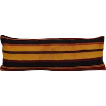 Zehra Abla Halı Yeni El Dokuma Dekoratif Lumbar Kilim Kırlent Yastık Kılıfı 6213