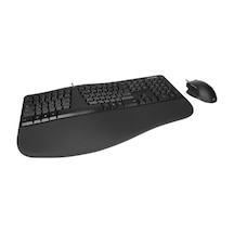 Microsoft Ergonomic Desktop Kablolu Klavye Mouse Set Hebrew Layout Rjy-00016 İthalatcı li Lazer