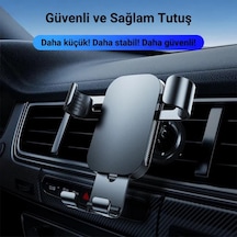 Metal Age Sarsılmaz Havalandırma İçin Ayarlanabilir Metal Araç İçi Telefon Tutucu Araç Tutucu 2 Mixed