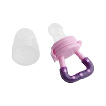 Pazly-yenidoğan Bebek Besleyici - Meyve/sebze Emziği, Şeffaf, Güvenli Ve Pratik Mor