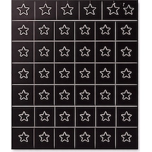 Airbrush Yıldız Desen Nail Art Şablonu Star Effect Serisi